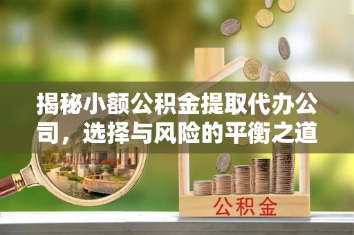 曲靖揭秘小额公积金提取代办公司，选择与风险的平衡之道